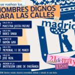Sábado de movilización por la dignidad del callejero de Madrid