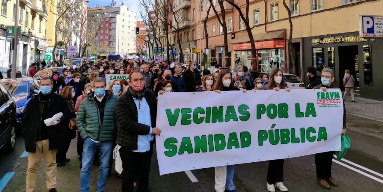 El sábado 22 de octubre, a la calle en defensa de la sanidad pública