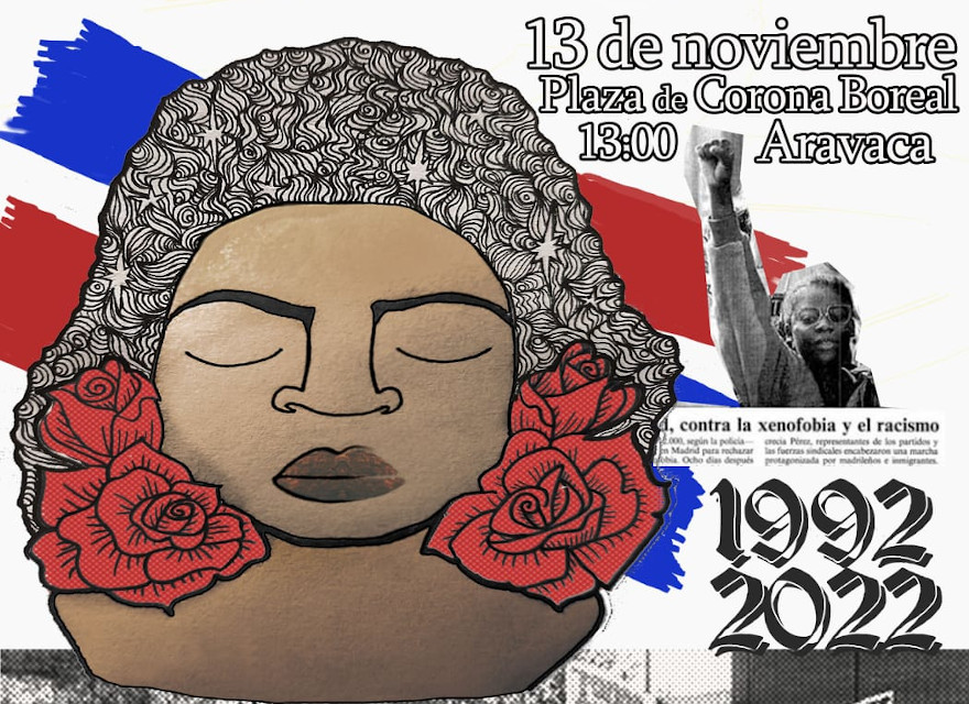 Acto vecinal en memoria de Lucrecia Pérez en el 30º aniversario del crimen racista
