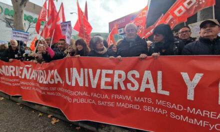 Éxito en la concentración contra la Ley Ómnibus, que no impide su aprobación en la Asamblea de Madrid