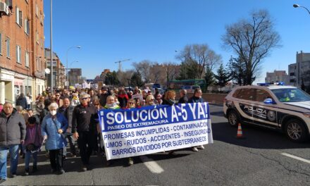 ¡Basta de excusas! La vecindad cortará de nuevo la A-5/ Paseo de Extremadura para exigir soluciones a los problemas de la autovía