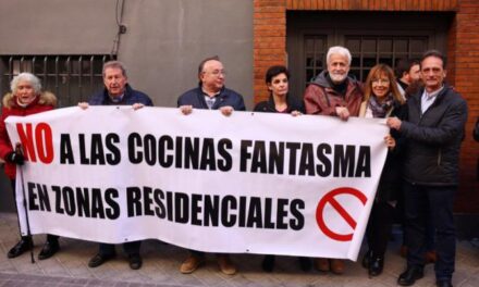 Prosperidad se levanta contra las 38 cocinas fantasma de la calle Zabaleta