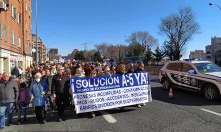 Las asociaciones vecinales de Latina reclaman que el soterramiento de la A5 llegue hasta la Avenida de Los Poblados