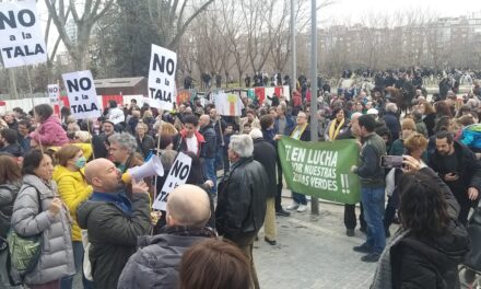 La paralización de las talas de Madrid Río por la ampliación de la línea 11 de Metro es insuficiente