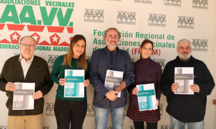 Elecciones del 28M: la FRAVM traslada a Alejandra Jacinto (UP) su propuesta de construcción de 130.000 viviendas públicas de alquiler en el medio plazo