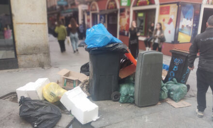 Ratas en la Puerta del Sol de Madrid