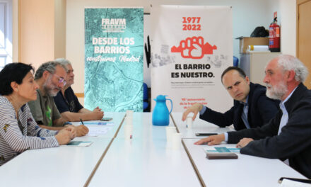La FRAVM presenta sus propuestas para la capital a la candidatura de Recupera Madrid