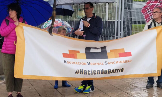 Tercera concentración en Sanchinarro (Hortaleza) contra las consecuencias negativas del Bus Rapid