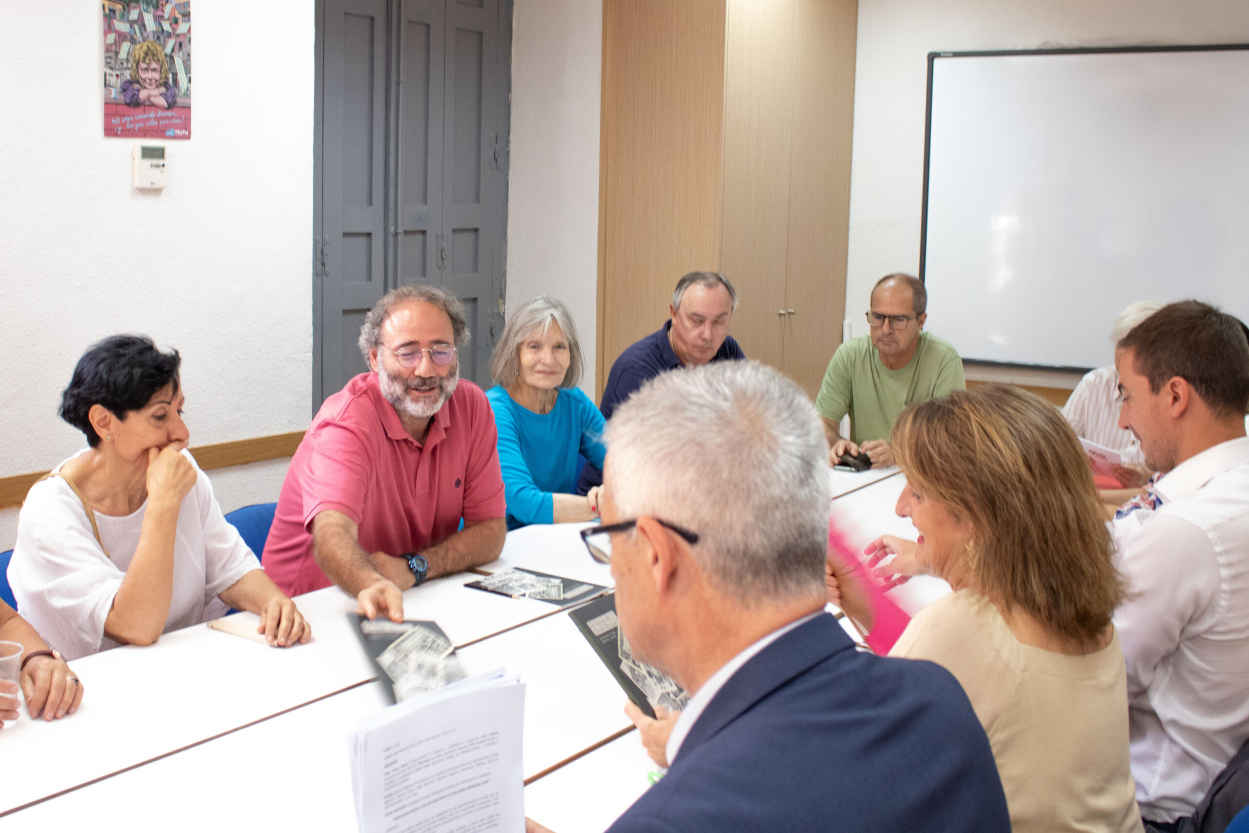 Reunión con la candidatura del PSOE en Madrid