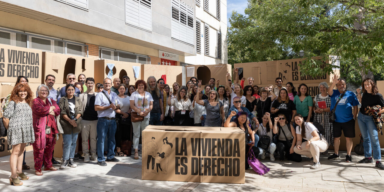 14 grandes organizaciones ponen en marcha una plataforma para exigir a la Comunidad de Madrid que garantice el derecho a la vivienda en la región