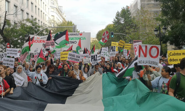 Las asociaciones vecinales alzan su voz por la paz en Palestina y el respeto de los derechos humanos
