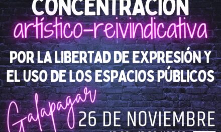 Colectivos de Galapagar responden a la cancelación del Festival de Calle con una concentración por la libertad de expresión