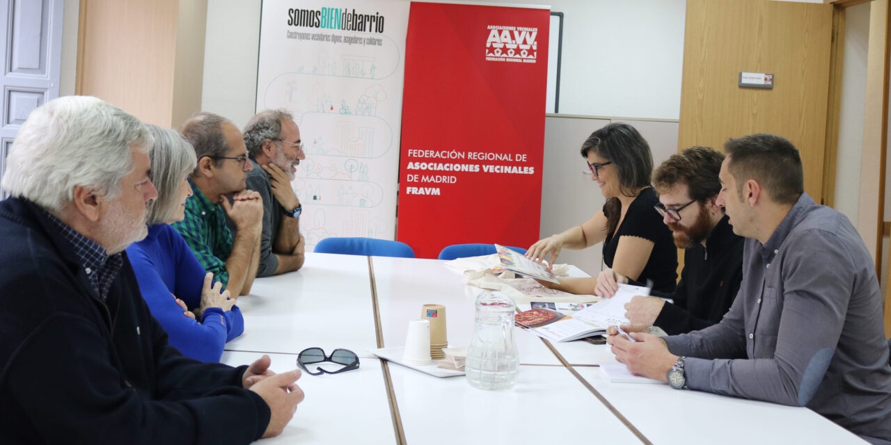 La dirección de la FRAVM mantiene su primera reunión con Manuela Bergerot, nueva portavoz de Más Madrid