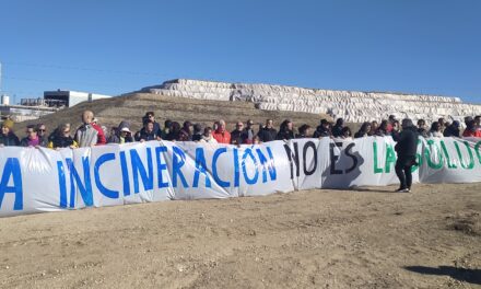 9 kilómetros de marcha para pedir la clausura de la incineradora de Valdemingómez en 2025