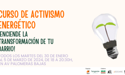 I Curso de activismo energético: ¡Enciende la transformación de tu barrio!