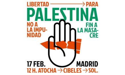 El 17 de febrero, Madrid se levanta de nuevo contra la masacre del pueblo palestino
