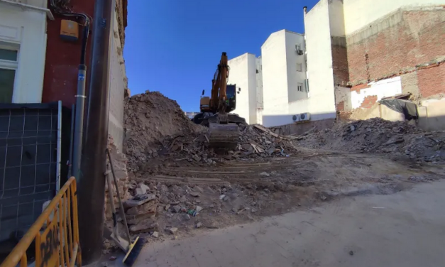 La federación vecinal de Leganés pide responsabilidades por la demolición de la casona de la plaza de España, un edificio histórico protegido