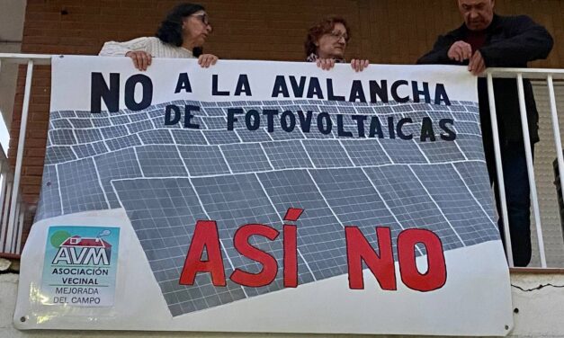 Movimientos sociales de Madrid, Toledo y Guadalajara se unen para pedir una moratoria ante la avalancha de proyectos fotovoltaicos