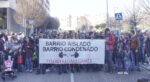 Manifestación en Vereda de los Estudiantes para pedir medidas contra la inseguridad vial y el aislamiento del lugar /AV Miguel Hernández