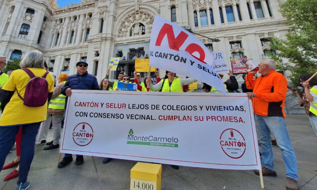 14.000 firmas a favor de la reubicación del megacantón de Montecarmelo