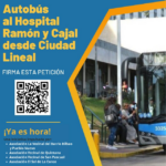 Ya es hora de que Ciudad Lineal tenga un autobús directo a su hospital de referencia, el Ramón y Cajal