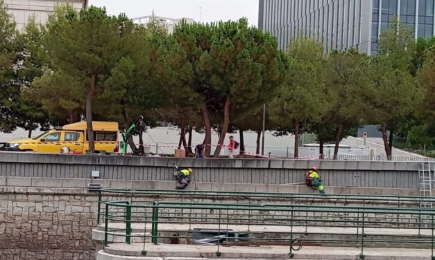 Rechazo de las asociaciones vecinales a la iluminación del cauce del río Manzanares