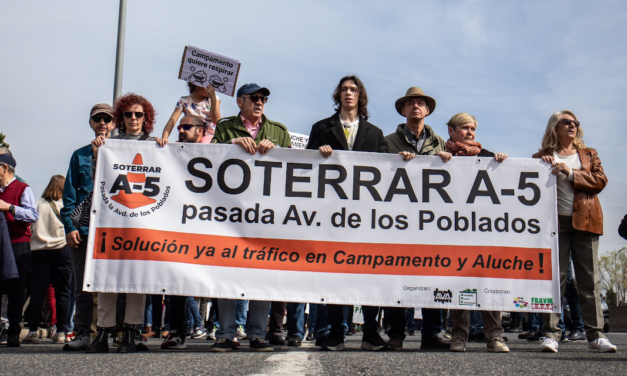 El proyecto de soterramiento de la A5 en dos tramos es “un maltrato a los vecinos de Campamento y Aluche”, aseguran sus asociaciones vecinales