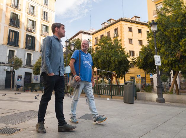 Jorge Nacarino y Quique Villalobos