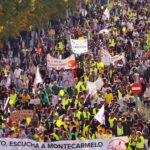 Nueva manifestación multitudinaria en Montecarmelo a favor de la reubicación del megacantón de basura y la protección de un tesoro verde