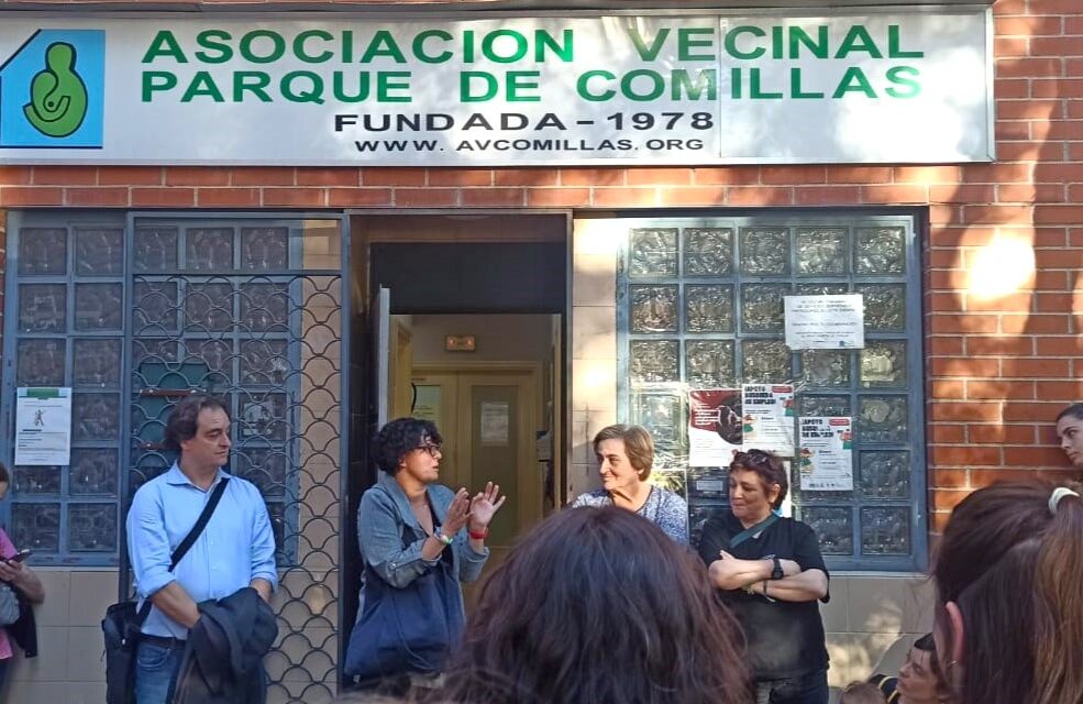 Un centenar de estudiantes de la Politécnica y la Autónoma trabaja en la regeneración urbana del barrio de Comillas