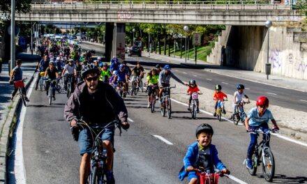 Bicifestación por una red ciclista protegida y segura en Arganzuela