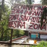 El vecindario de Saconia lleva hasta la Junta de Moncloa su defensa del espacio interbloques de San Gerardo, 11 como zona pública vecinal