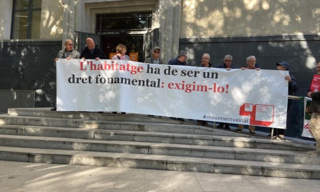 El movimiento vecinal estatal pide que el acceso a la vivienda sea reconocido en la Constitución como un derecho fundamental