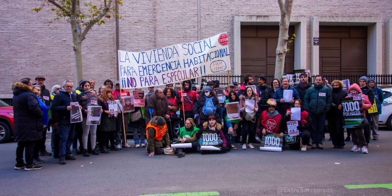 La Plataforma Hábitat24 pide a la Comunidad de Madrid más vivienda pública y el fin de los desahucios sin alternativa de vivienda