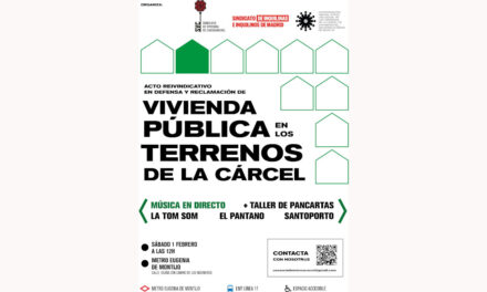 Colectivos de Aluche y Carabanchel se movilizan para exigir vivienda pública en los terrenos de la antigua cárcel